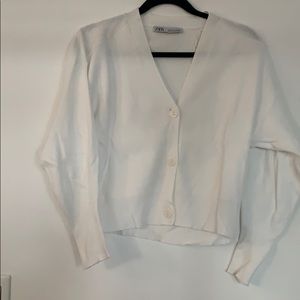 Zara button up cardigan